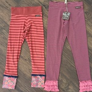 Matilda Jane  Lot Leggings size 8
